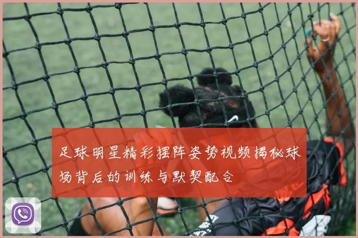 足球明星精彩摆阵姿势视频揭秘球场背后的训练与默契配合