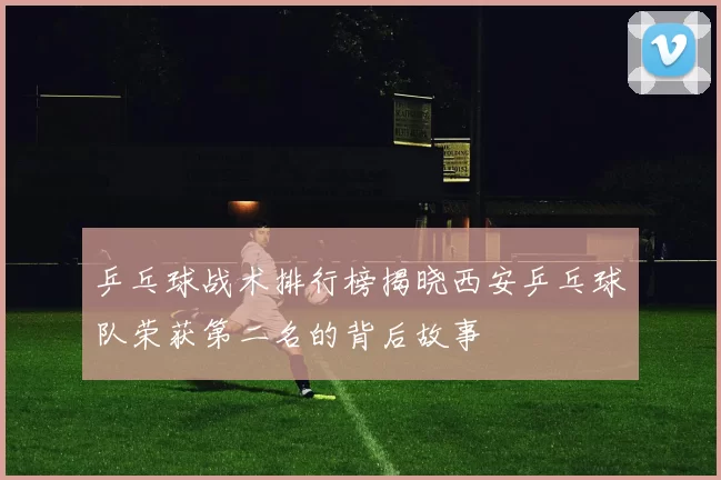 乒乓球战术排行榜揭晓西安乒乓球队荣获第二名的背后故事